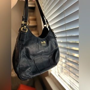 Navy blue Coach bag